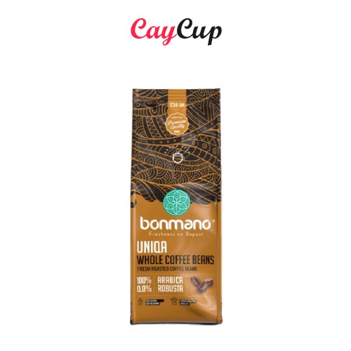 خرید دانه قهوه اسپرسو بن مانو یونیکا 250 گرم
