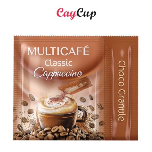 قیمت کاپوچینو به همراه پودر کاکائو مولتی کافه 20 عددی
