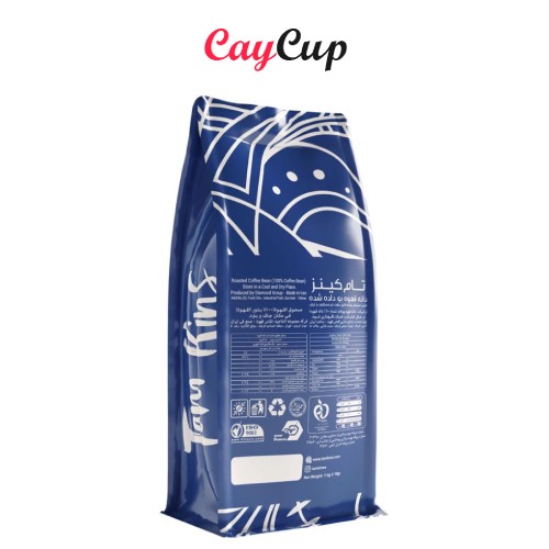 قیمت دانه قهوه 100% عربیکا کلمبیا تام کینز 1000 گرم