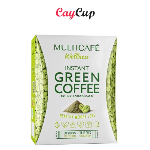 قهوه سبز فوری مولتی کافه تندرستی 30 عددی