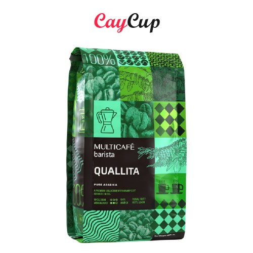 دانه قهوه کوآلیتا (QUALLITA) مولتی کافه 1 کیلوگرم
